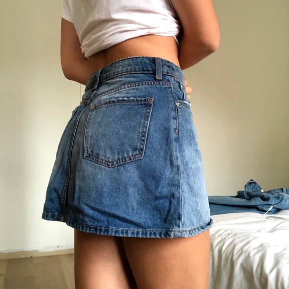 Blue Denim H&M Skirt - Picture 2 of 4
